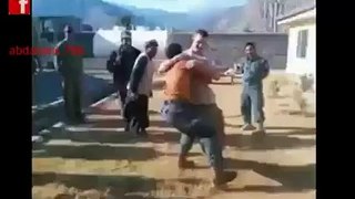 Afgan army fight with amercian army