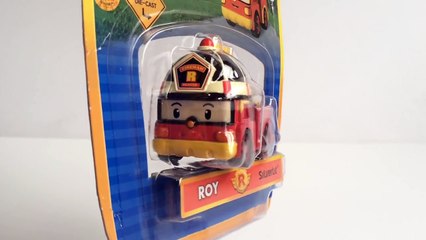 Robocar Poli Die Cast Roy 로보카 폴리 로이 - Unboxing Demo Review
