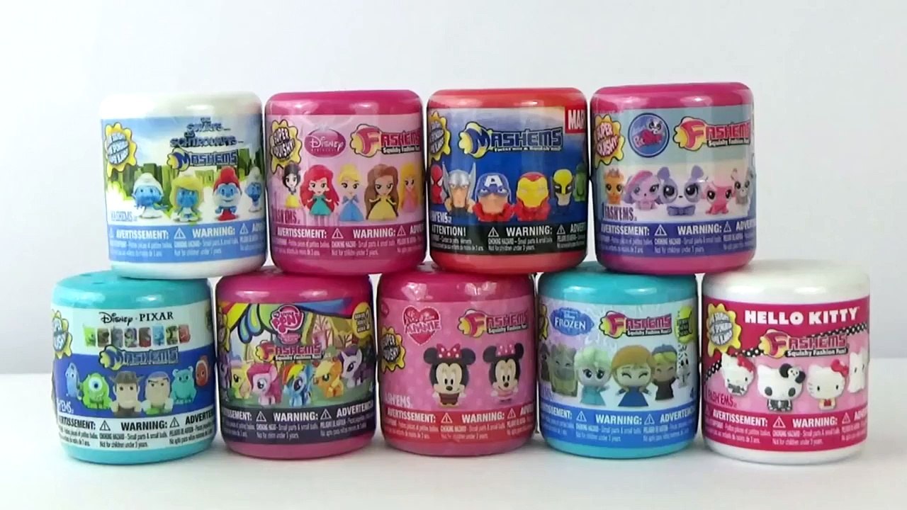 FASHEMS & MASHEMS: 9 Super Squishy Fashems Mashems