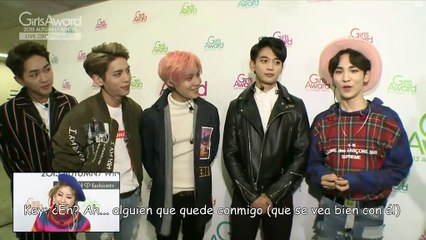 Shinee Girls Awards entrevista sub español