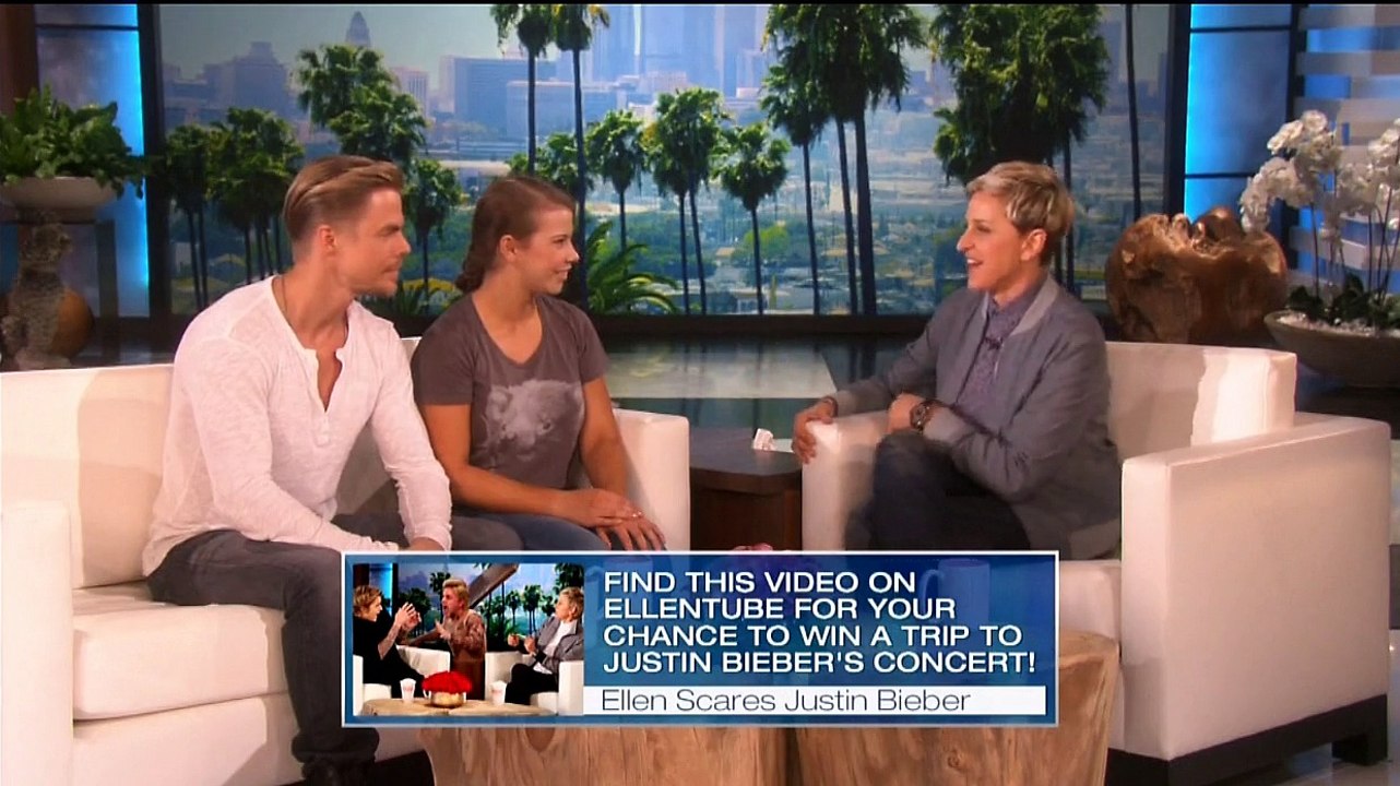 Derek and Bindi on Ellen Part 2