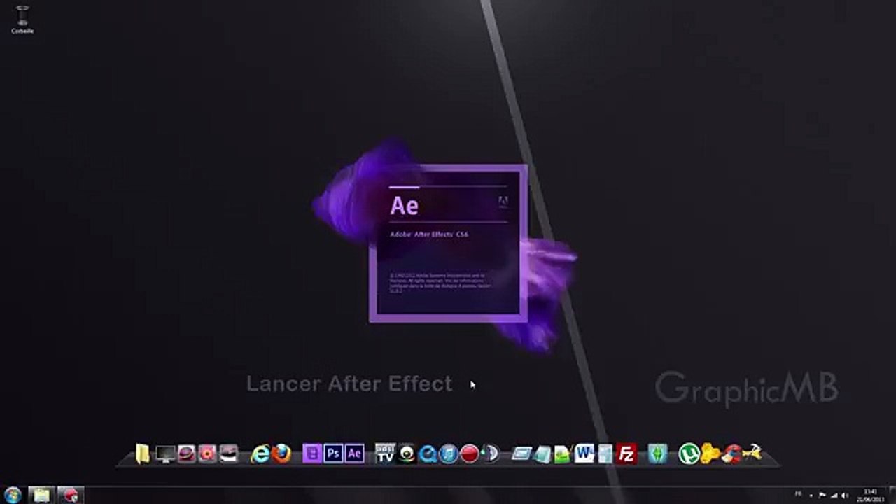 Tuto - Effet de lumière passante sur un texte (After Effects)