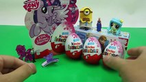 MLP Equestria Girls kinder surprise eggs my little pony