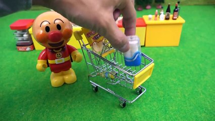 RE MENTでアンパンマンコンビニ アンパンマンおもちゃアニメ
