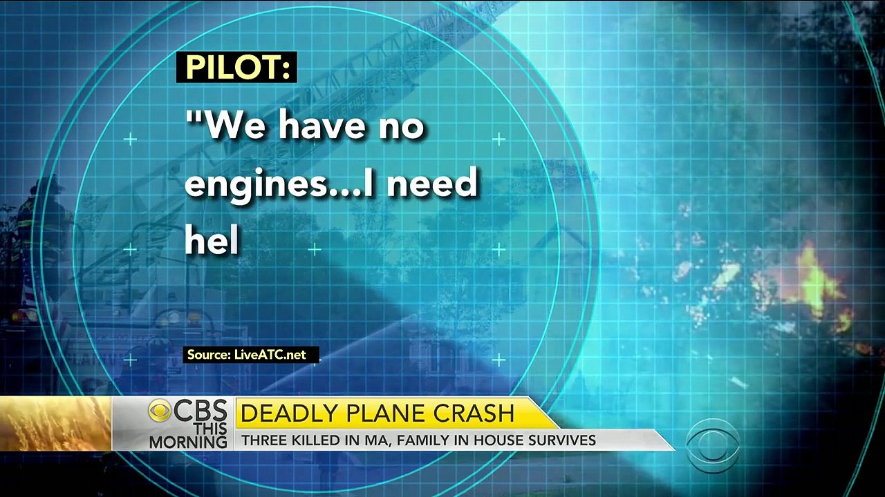 Three killed after plane crashes into Massachusetts home