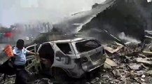 Indonesia Military Plane Crashes In City, Plane Crashes Into Houses And Hotel