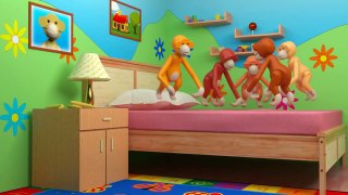 Five Little Monkeys Jumping on the Bed, Nursery Rhymes AApV