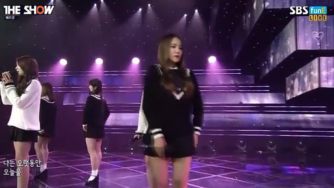 150929 Berry Good (베리굿) - My First Love (내첫사랑) @ 더쇼 The Show