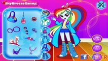 ☆ My Little Pony Equestria Girls - Applejacks Beach Salon Dress Up Game For Little Kids &