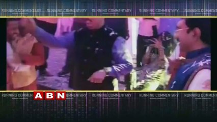 Running Commentary| Danam Nagender dance at Minister Ganta son's sangeet