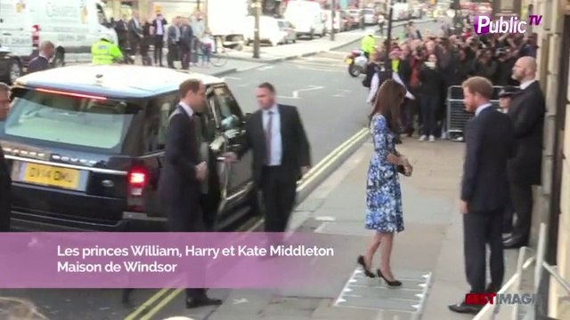 Exclu Vidéo : William, Harry et Kate : visite des membres de la famille royale aux BAFTA