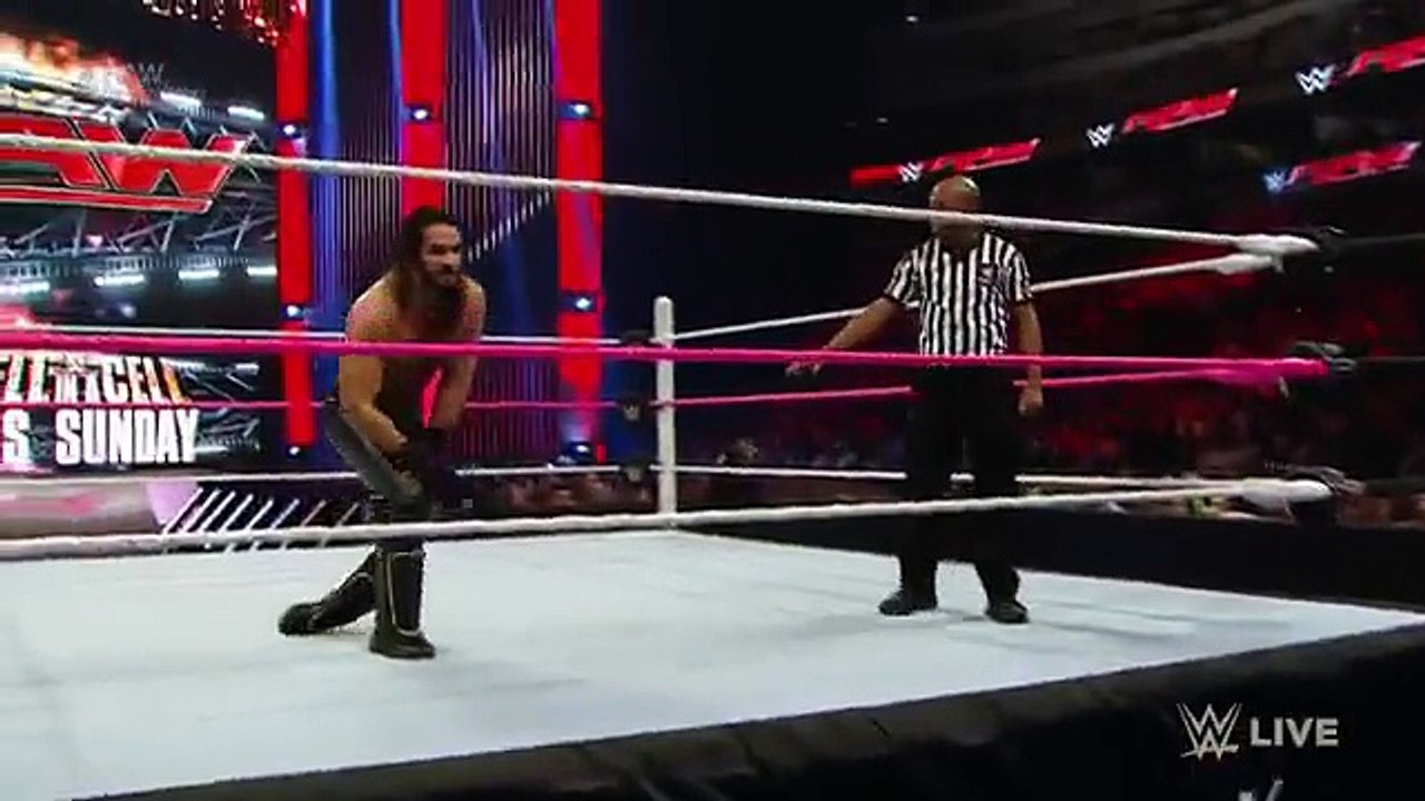 Ryback vs. Seth Rollins- Raw, October 19, 2015