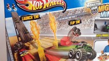 Hot Wheels Monster Jam Mighty Minis Showdown Stadium - Unboxing Demo Review
