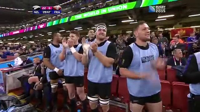 New Zealand v France Match Highlights and Tries RWC 2015