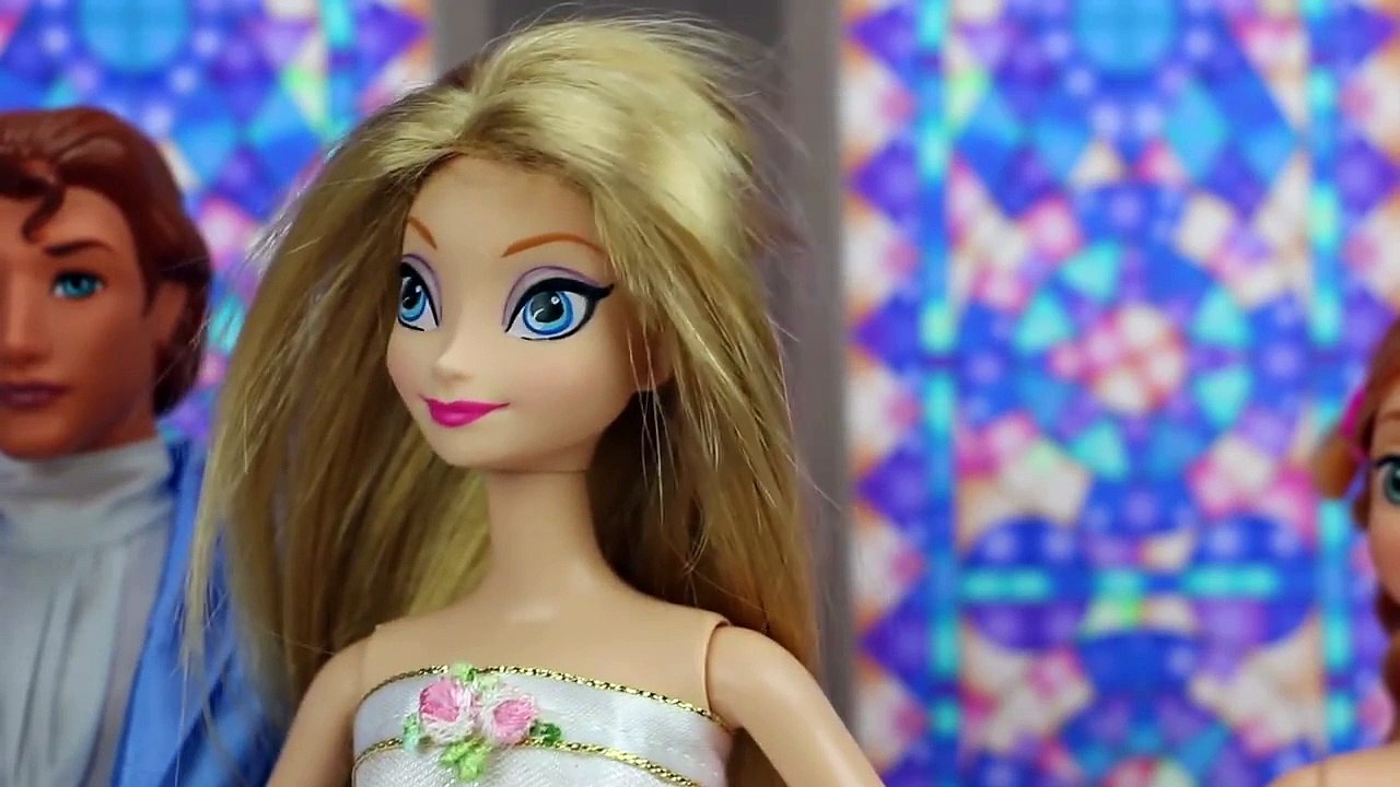 Hans & Elsa Wedding Can Anna & Jack Frost Stop It? DisneyToysFan