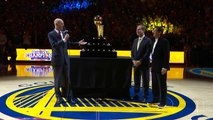 Golden State Warriors 2015 Championship Ring Ceremony