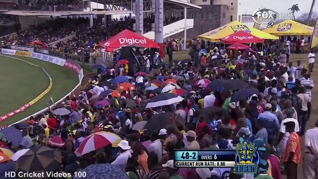 Shoaib Malik 55 off 42 balls vs Guyana Amazon CPL 2014 HD