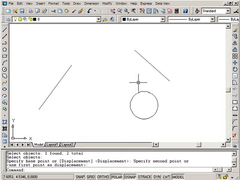 AutoCAD - Previous Selection - 10-03