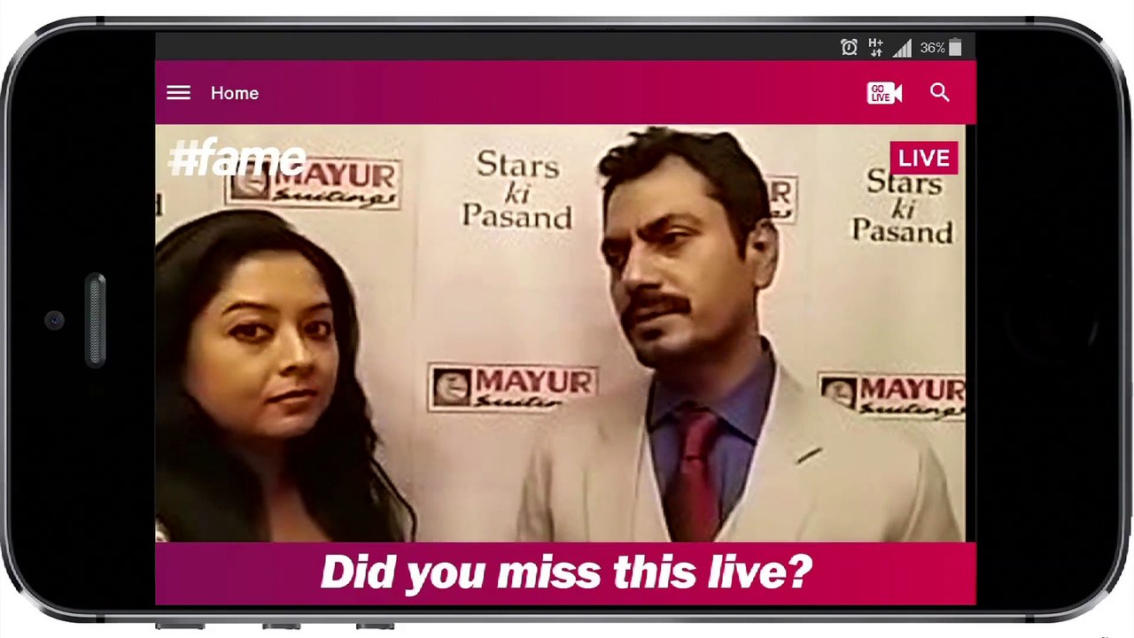 Nawazuddin Siddiqui Brand Ambassador For Mayur Suitings