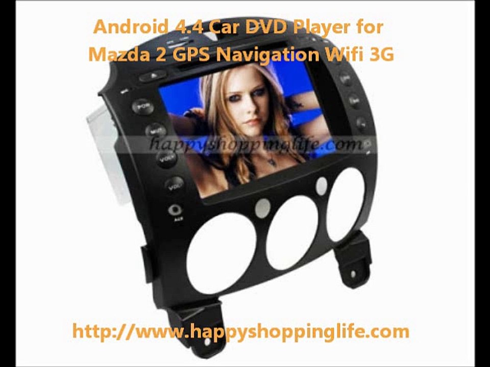 Android Custom Stereo for Mazda 2 Car GPS Radio Bluetooth Wifi 3G Internet
