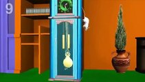 Hickory Dickory Dock Lyrics | 3D Animations Cartoon Nursery Rhymes For Children