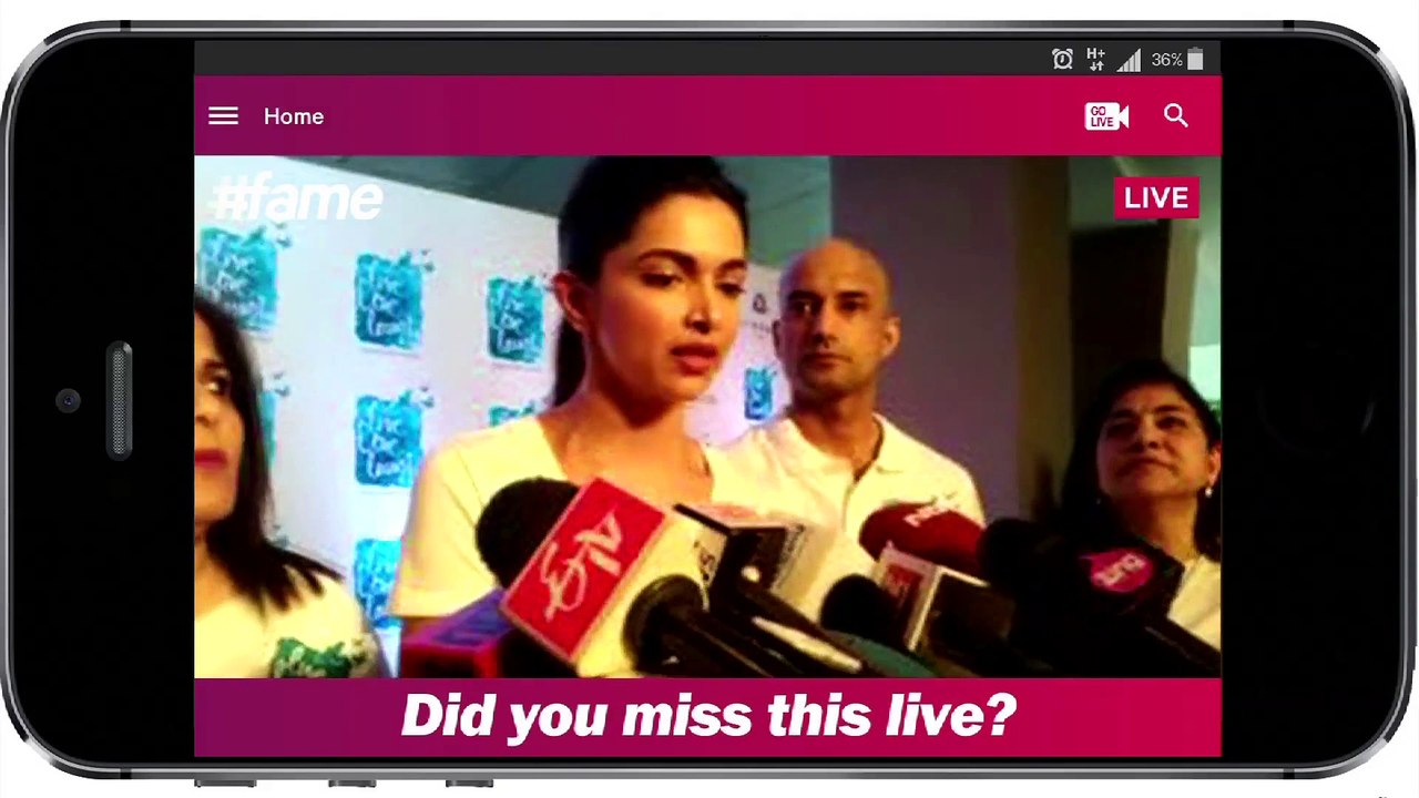 Deepika Padukone’s NGO Launch - Live Love Laugh