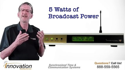 3 Key Components of a Wireless Clock System