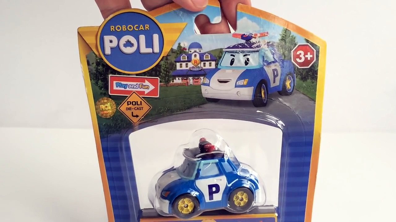 Robocar Poli Die Cast Poli 로보카 폴리 - Unboxing Demo Review