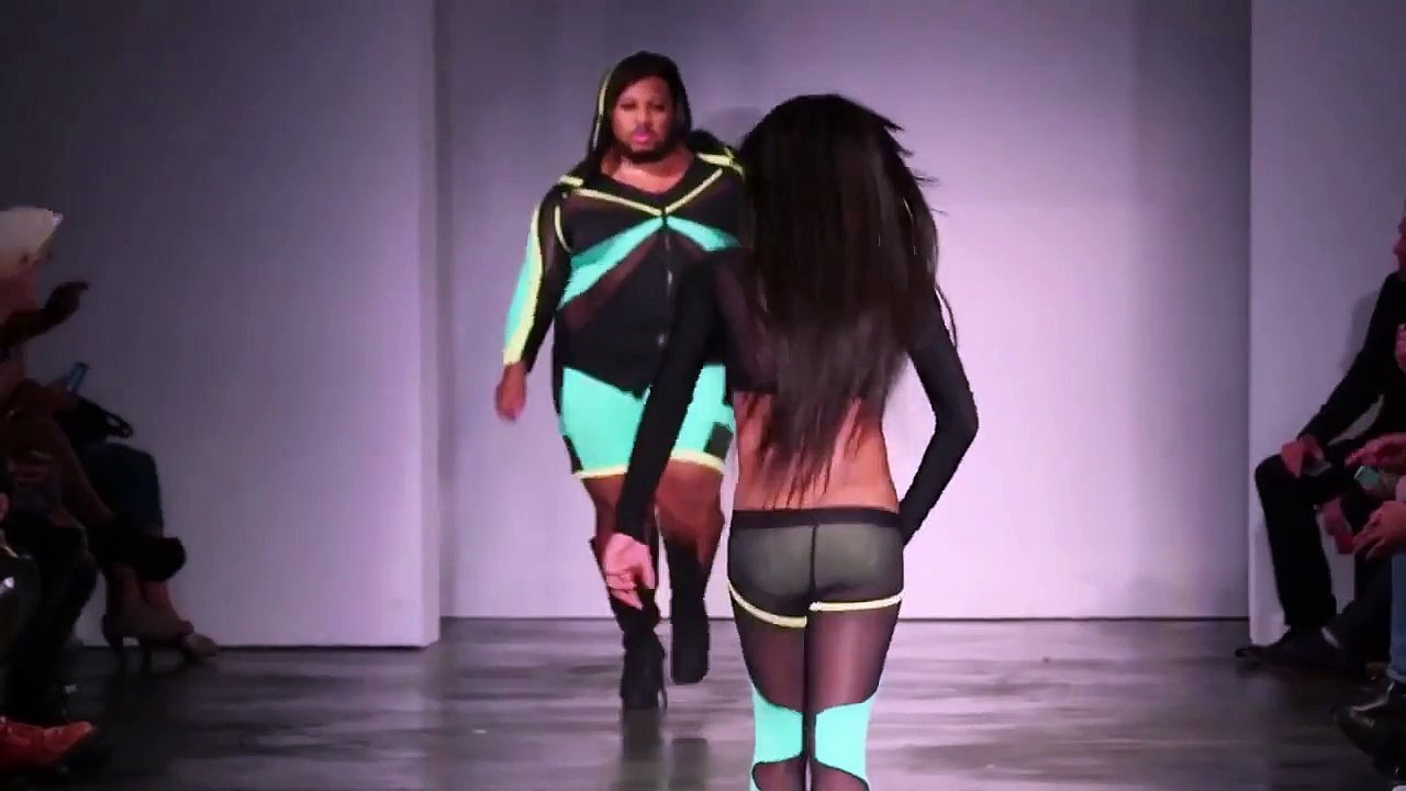 Dexter Mayfield à la Fashion Week de Los Angeles