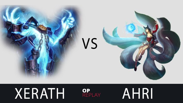 Xerath vs Ahri - SKT T1 Faker vs CJ Entus Bdd, KR LOL Challenger 1041LP