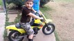 Kid Plows Into a Fence With His Dirt Bike-Amazing Videos-Funny Videos Collection