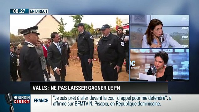 Le parti pris d'Apolline de Malherbe: Manuel Valls a-t-il les moyens d'empêcher le FN de gagner une région ? - 28/10
