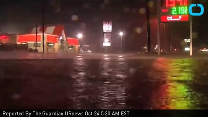 Hurricane Patricia Causes Flooding in Texas