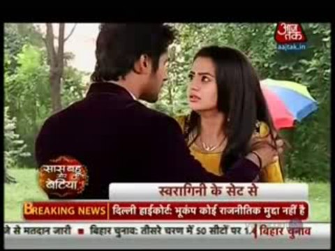 Swara ke Saath Lakshya ne Ki Jabardasti jis se Sabke Samne Lakshya ko Peeta RAste waalo ne - 28 october 2015 - Swaragini
