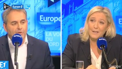 Bertrand à Le Pen : "Vous êtes le pire du système"