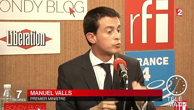 Régionales : pour Valls, il est hors de question de laisser le FN remporter une région