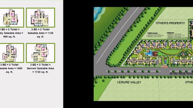 Amrapali Leisure Park Sprawling Apartments