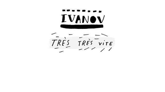 TRÈS TRÈS VITE - épisode 1 - IVANOV - Odéon-Théâtre de l'Europe