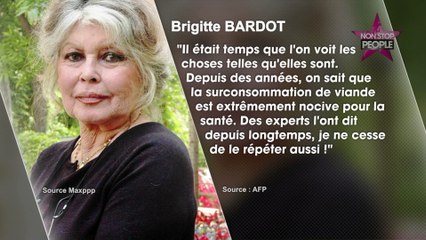 Brigitte Bardot poursuit son combat : "Ma mère est morte d’une surconsommation de viande"