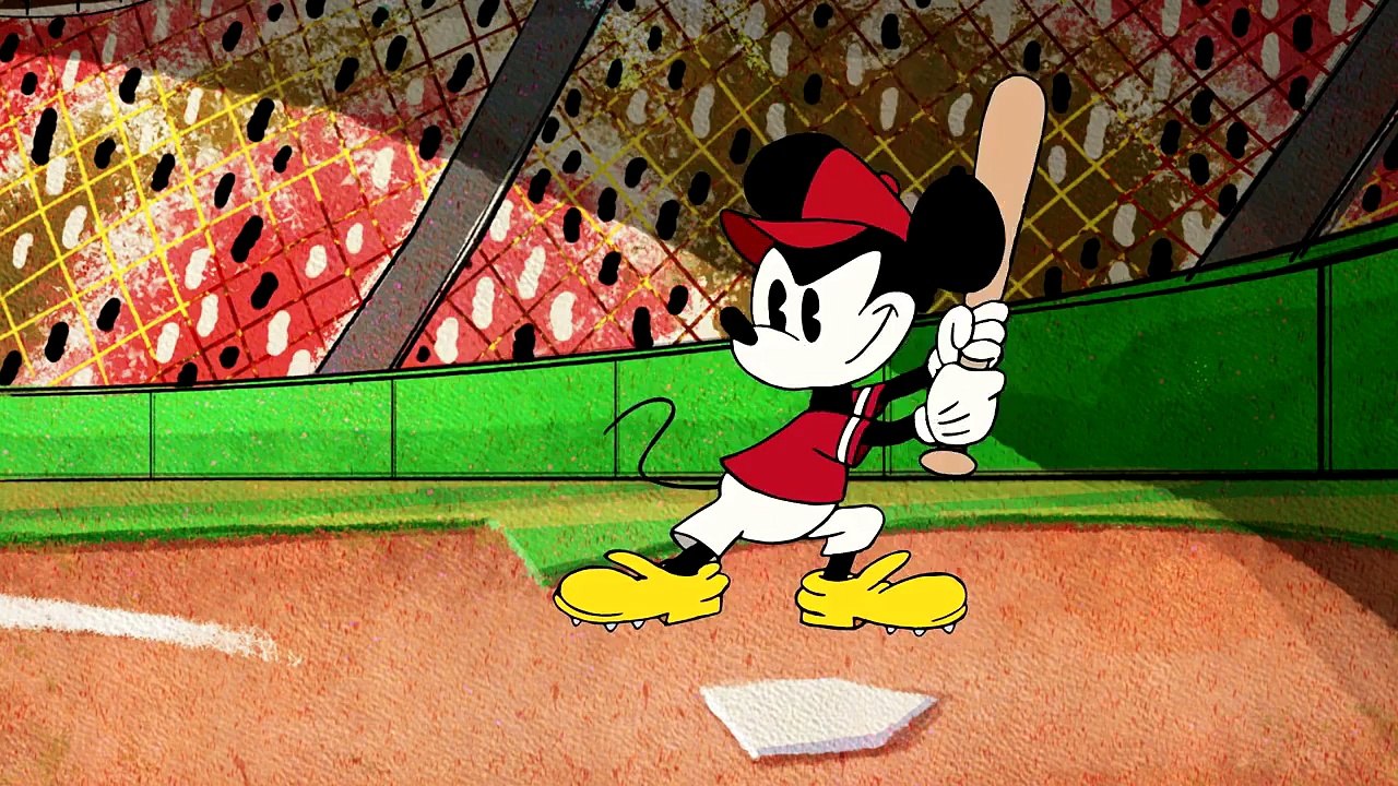 Team Mickey Hits The Baseball Field | Disney Shorts