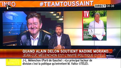 Jean-Luc Mélenchon : "Madame Morano n'a pas de couilles, et quand bien même en aurait-elle, je lui suggère de ne pas réfléchir avec"