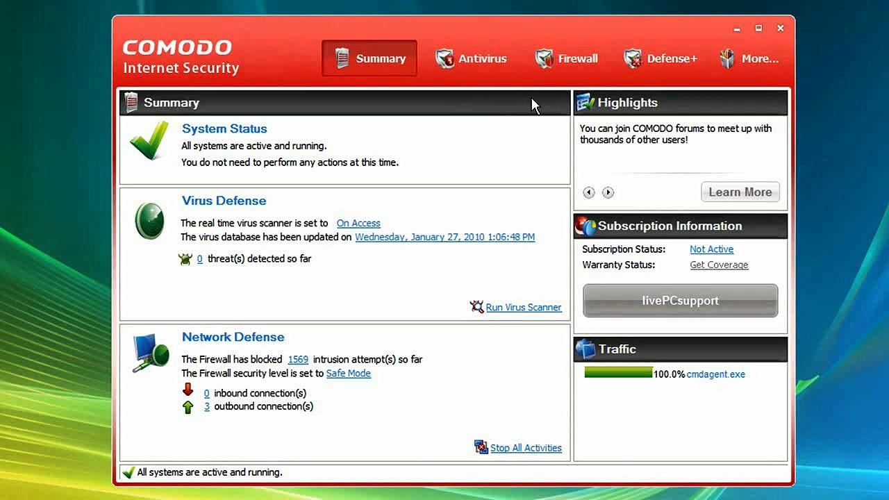 Why Comodo Internet Security?