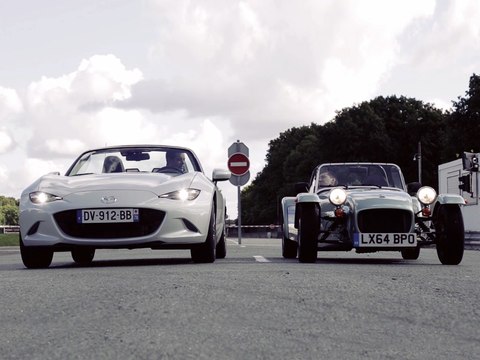 Match Mazda MX-5 vs Caterham 160S