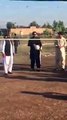 Shahid Afridi Lala and some Army Officers playing volley ball