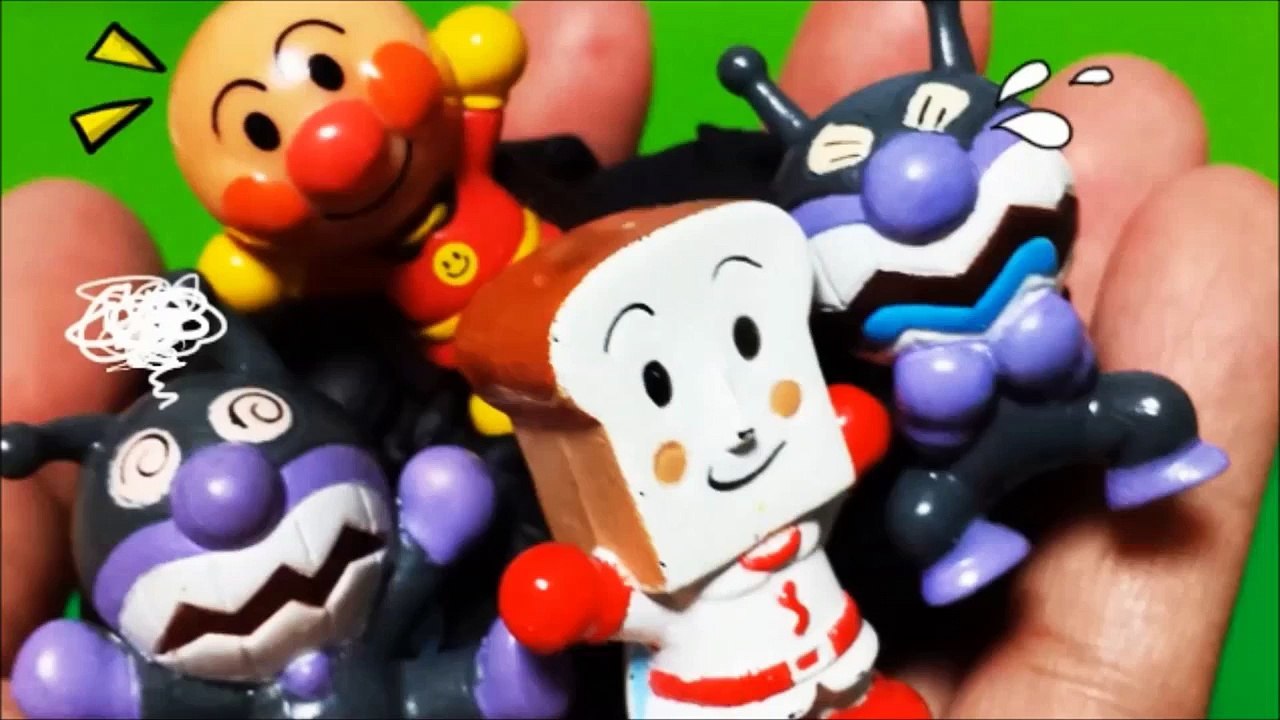 アンパンマン アニメ❤おもちゃ ねんどdeたまごAnpanman Toys Animation Surprise　Eggs