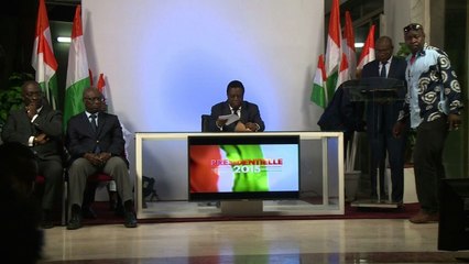 Côte d'Ivoire: sans surprise, Ouattara élu dès le 1er tour avec un score écrasant