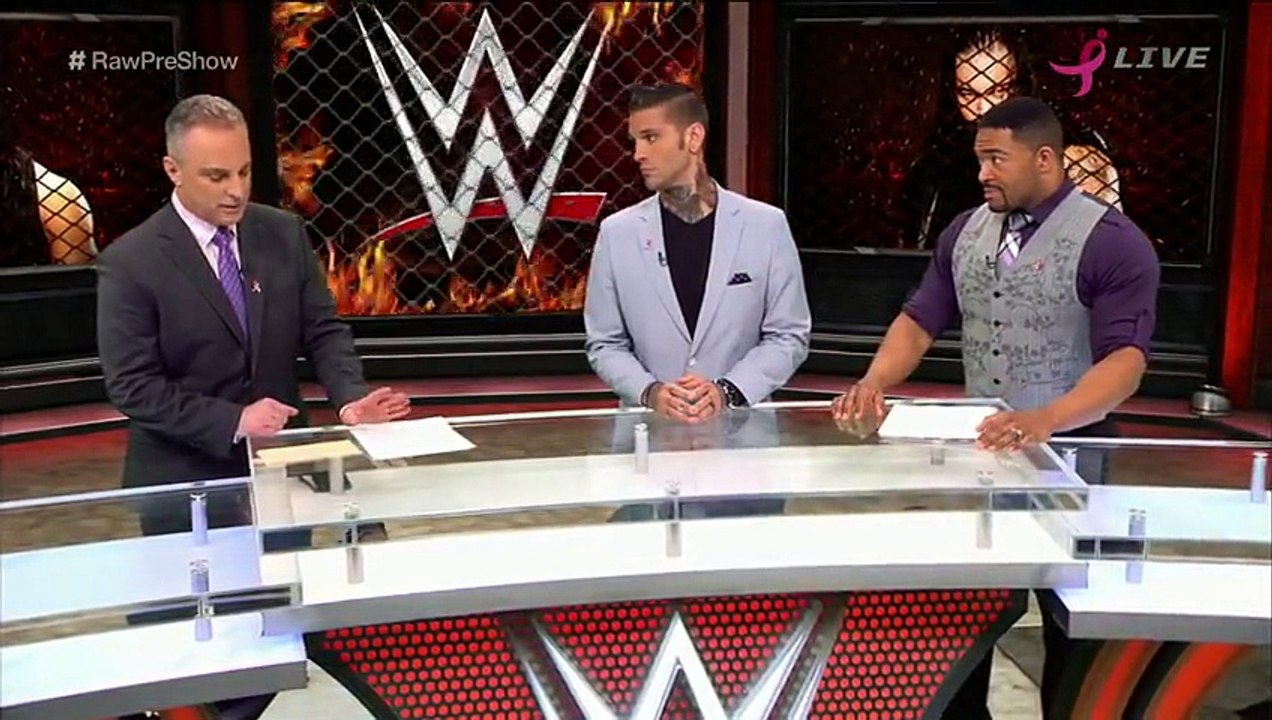 WWE RAW 2015-PRE SHOW
