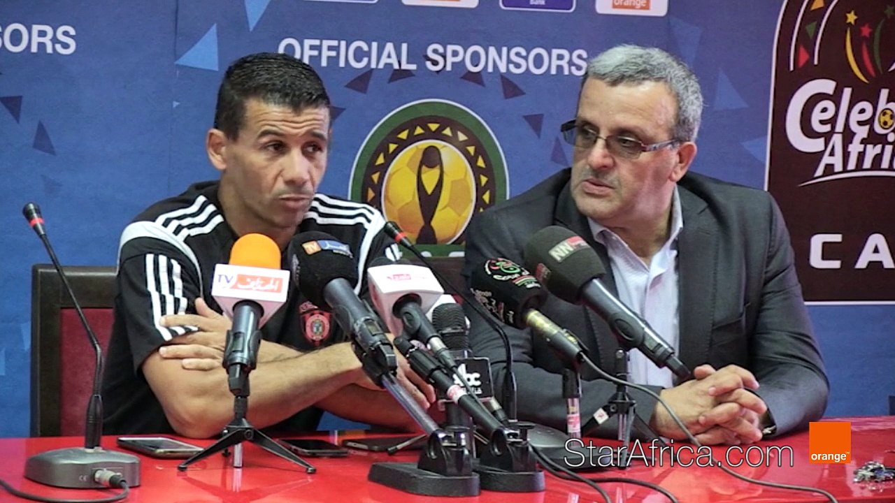 Exclusif: conférence de presse de Miloud Hamdi avant USMA - TP Mazembe
