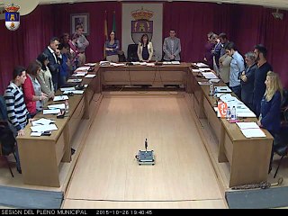 Pleno de la Corporación 26/10/2015 (1ª parte)