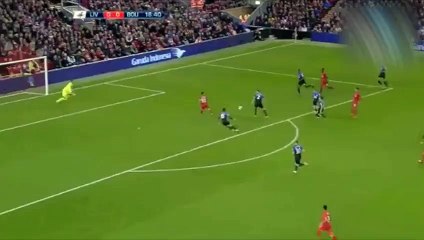 هدف فوز ليفربول في مرمي بورنموث في الكابيتال وان ٢٨-١٠-٢٠١٥